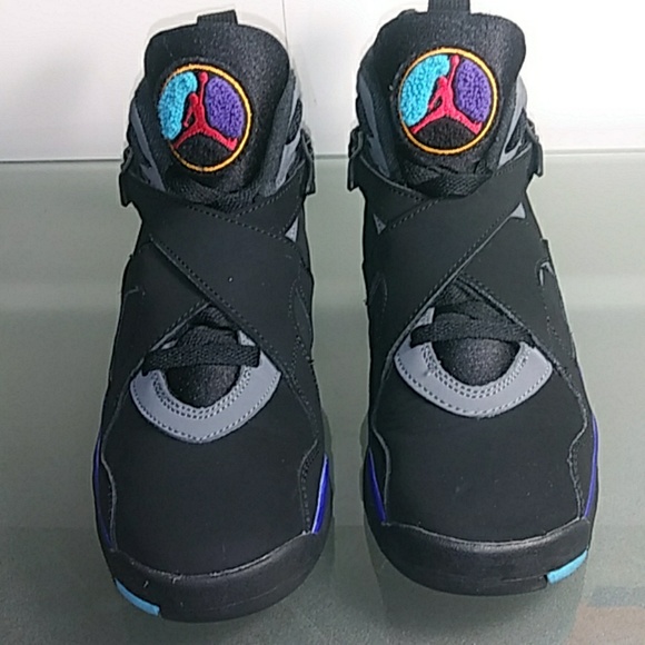 Jordan Shoes Kids Blue And Black Jordans Kids Size 55 Youth B